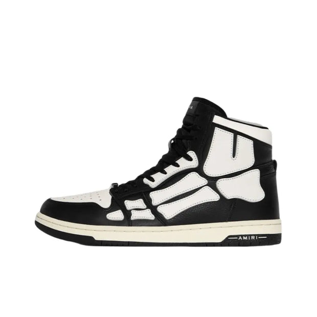 AMIRI Skel Top High 'White Black'