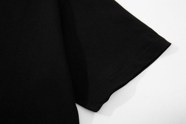 Gucci T-Shirt Without Collar 'Black-Orange'