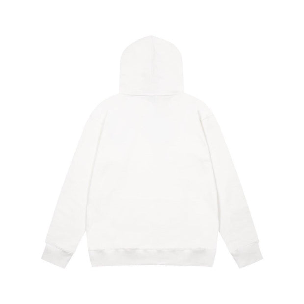 Celine Loose Hoodie White