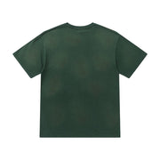 Amiri Lion Green T-Shirt Without Collar
