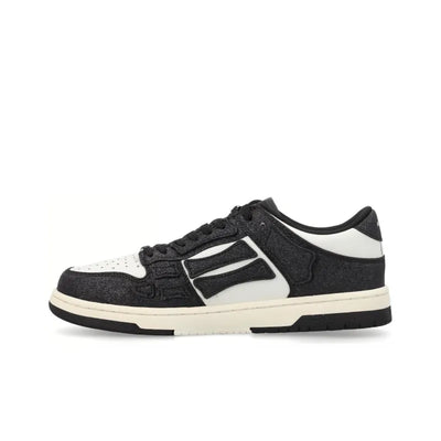 AMIRI Skel Top Low 'Black/White'