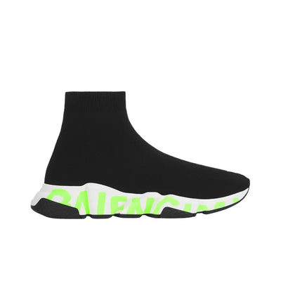 Balenciaga Graffiti Speed Black Fluo Green