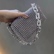 Fashion Diamond Handheld Crossbody Bag