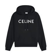 Celine Loose Hoodie Black
