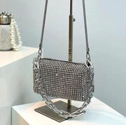 Fashion Diamond Handheld Crossbody Bag
