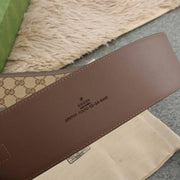 Gucci GG-buckle canvas Women belt 'Brown'