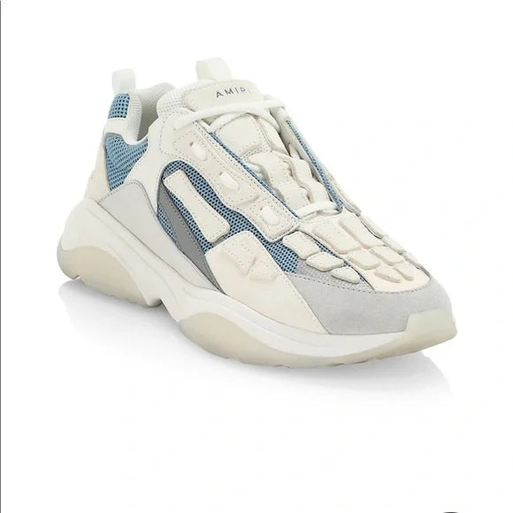 Amiri Bone Runner Leather Sneakers